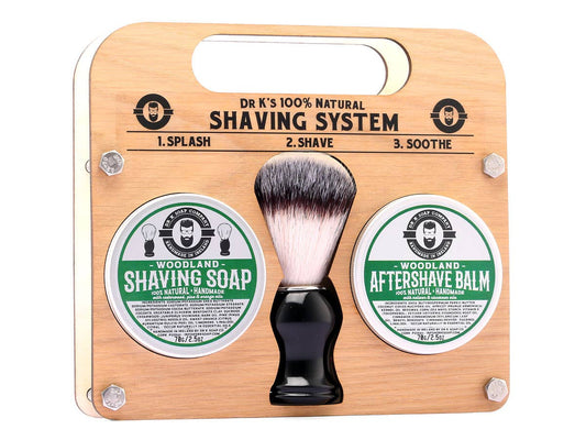 Shaving System, All Natural, Handmade in Ireland: Woodland