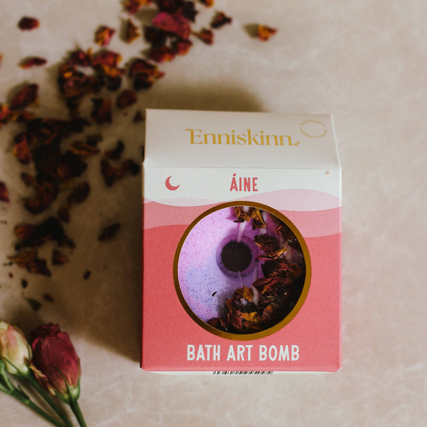 Bath Bomb - Rose Petitgrain Myrtle - Aine