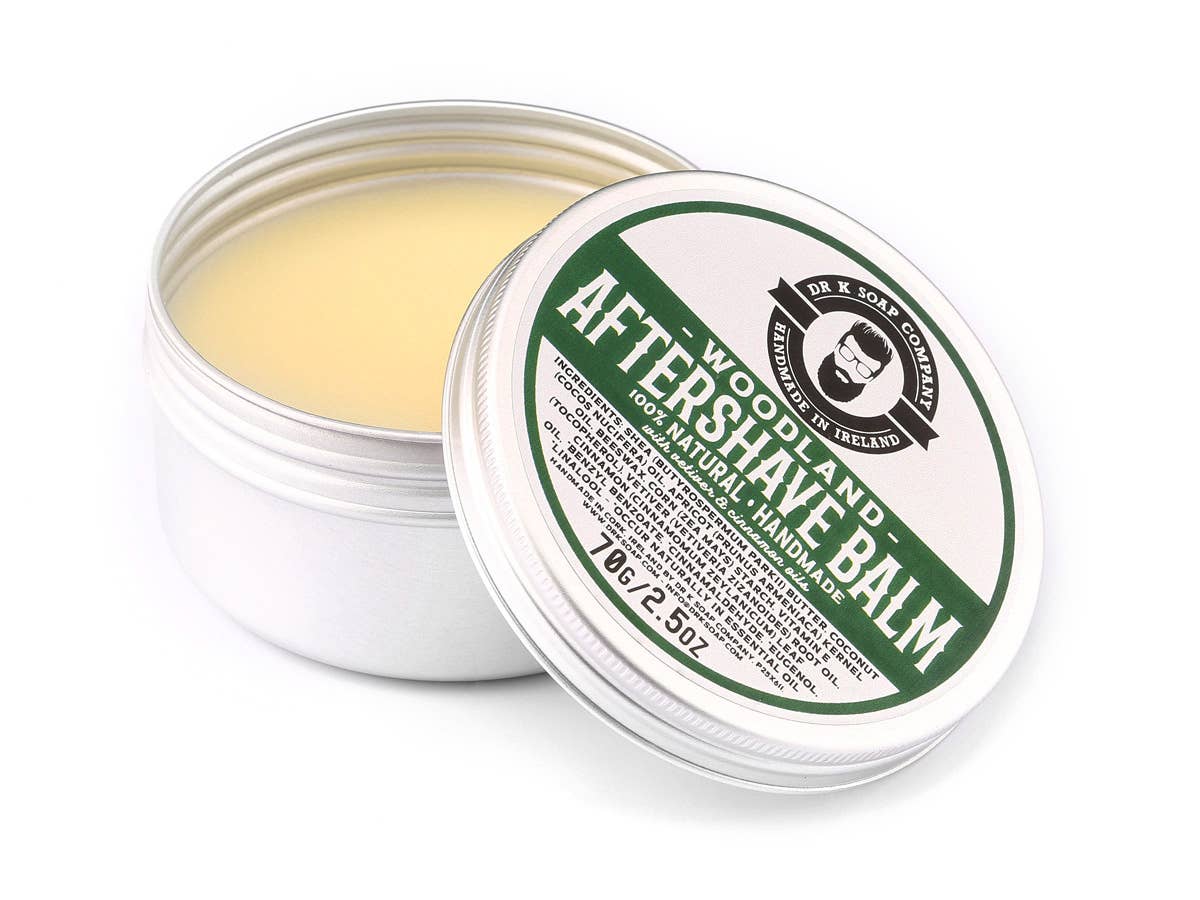 Aftershave Balm, All Natural, Handmade in Ireland: Woodland