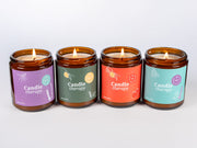 Focus Aromatherapy Oil Soy Wax Candle