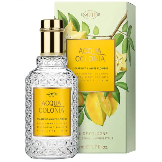 ACQUA COLONIA STARFRUIT & WHITEFLOWERS eau de cologne spray 50 ml