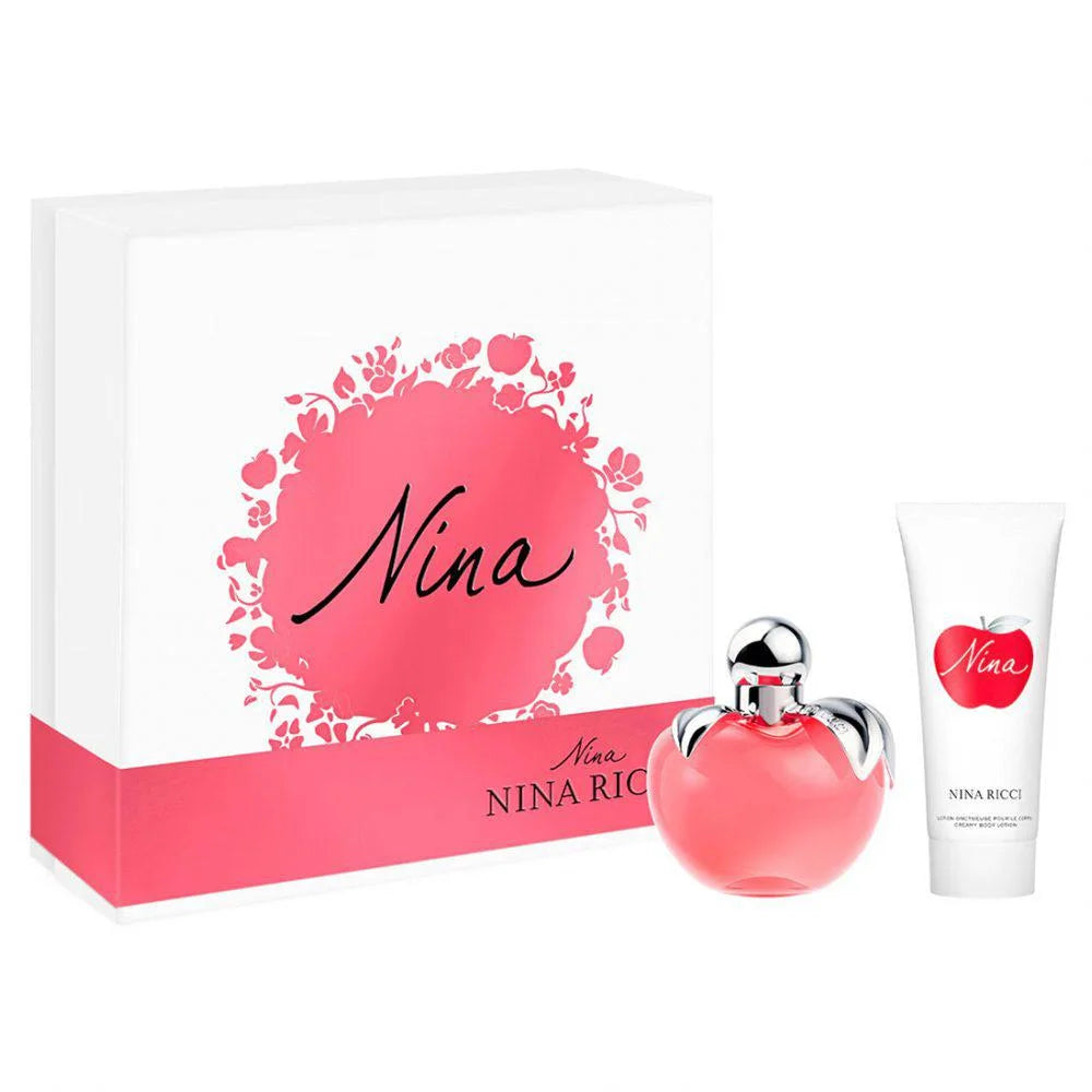 Nina Refillable EDT 80ml Creamy Loción Corporal 75ml